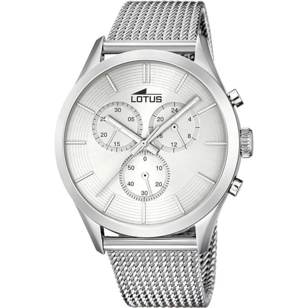 Ceas Barbatesc, Lotus, 18117/1, Argintiu