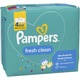 Servetele umede Pampers Fresh Clean, 4 pachete x 52, 208 buc