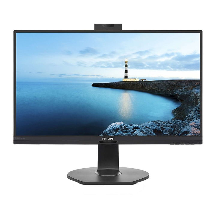 Philips 241B7QUBHEB/00 LED monitor, 23.8" IPS, Full HD, DisplayPort, USB-C dokkoló állomás, fekete