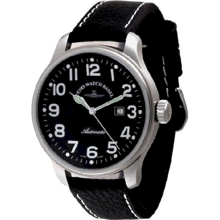 Ceas Barbatesc, Zeno-Watch, 10554-a1, Negru