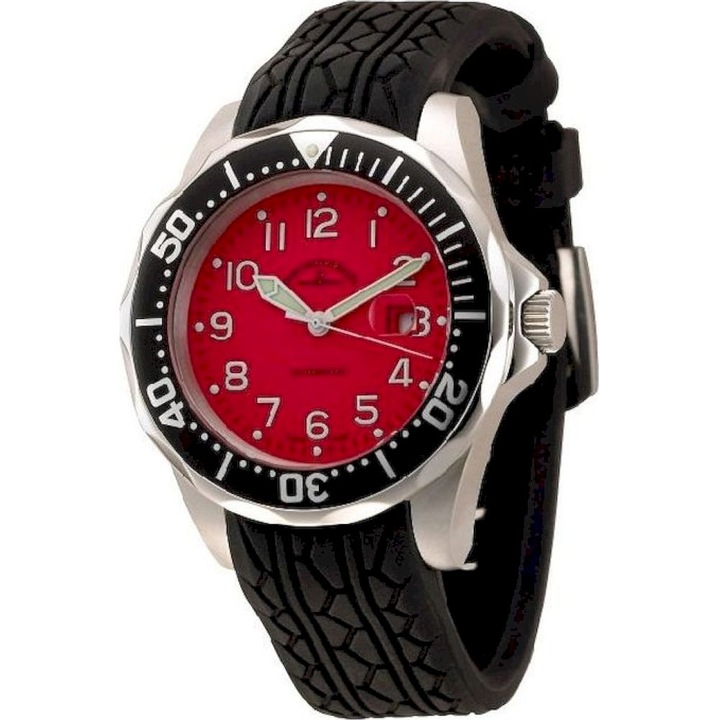Ceas Barbatesc, Zeno-Watch, 3862-a7, Negru