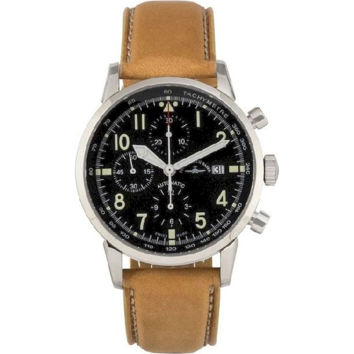 Ceas Barbatesc, Zeno-Watch, 6069TVDN-a1, Maro