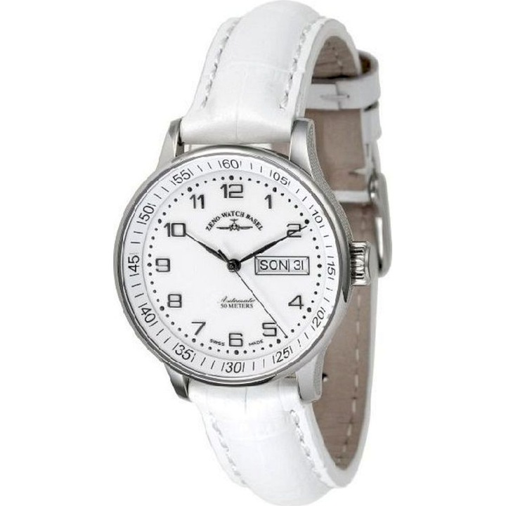 Férfi karóra, Zeno-Watch, 336DD-c2, Fehér