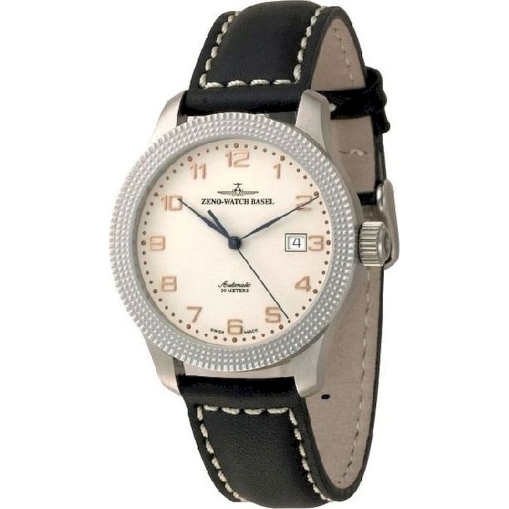 Ceas Barbatesc, Zeno-Watch, 11554-f2, Negru