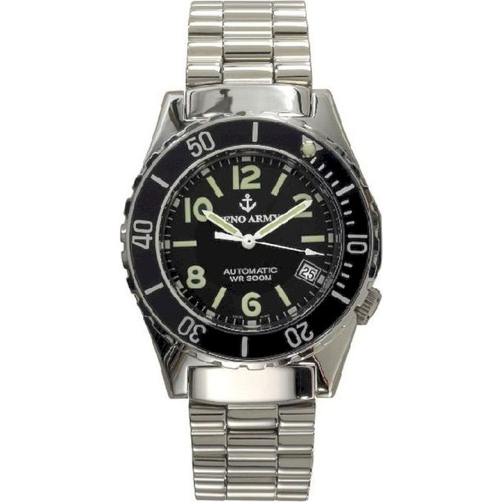 Ceas Barbatesc, Zeno-Watch, 485N-a1M, Argintiu