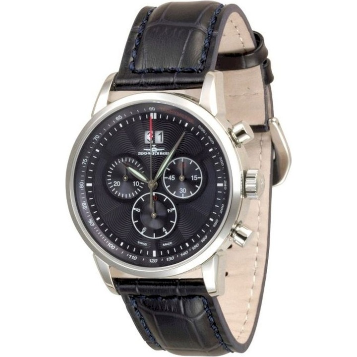 Férfi karóra, Zeno-Watch, 6069-5040Q-g4, fekete