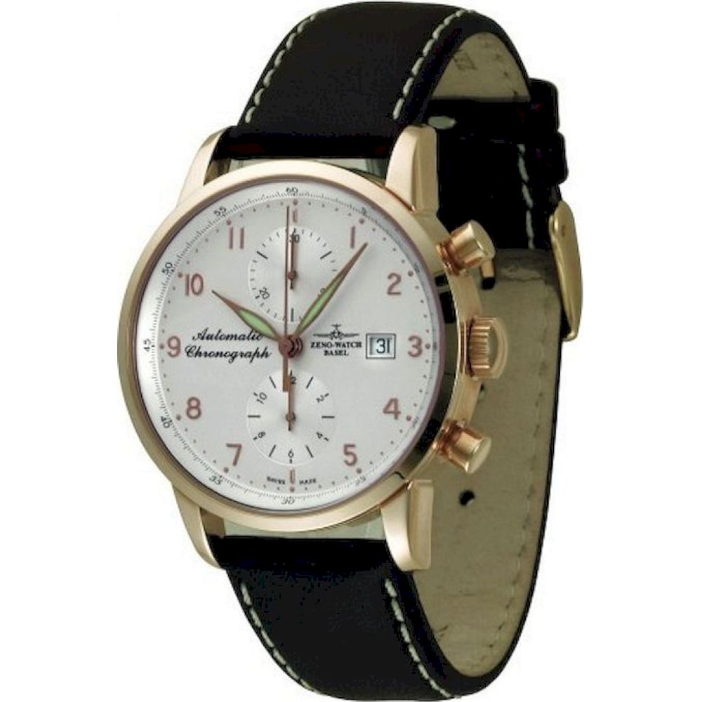 Ceas Barbatesc, Zeno-Watch, 6069BVD-GG-f2, Negru