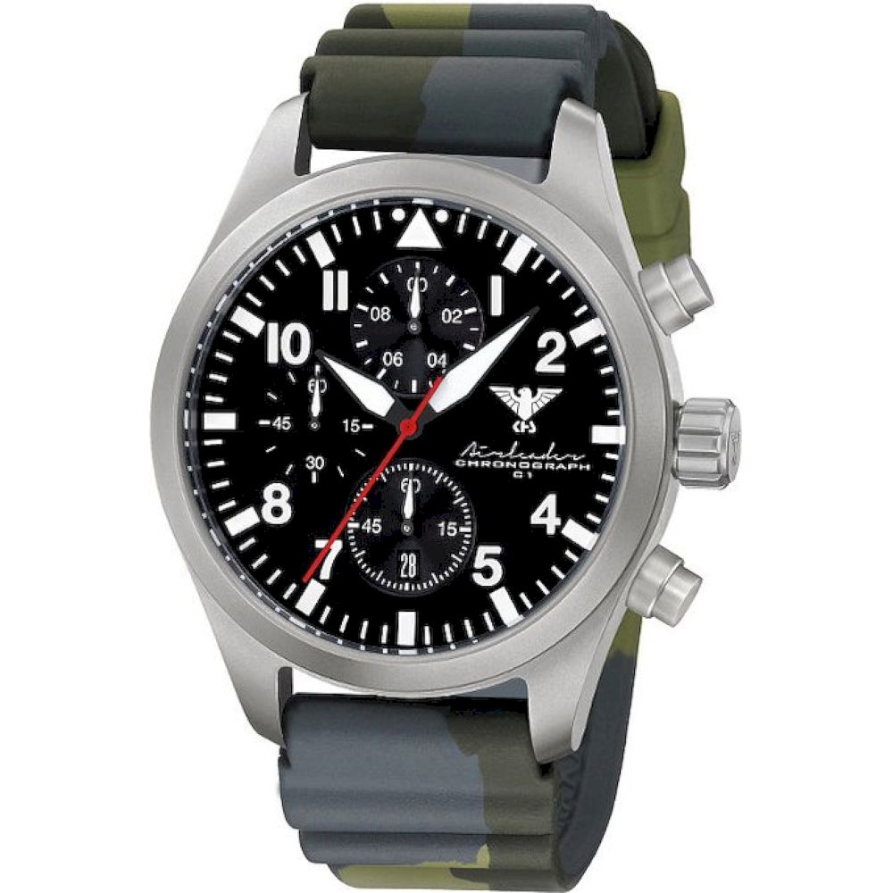 Ceas Barbatesc, KHS, KHS.AIRSC.DC3, Gri, Verde