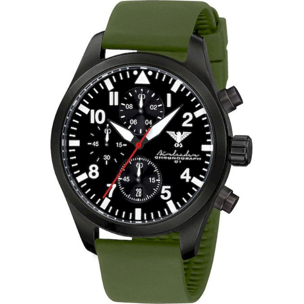 Ceas Barbatesc, KHS, KHS.AIRBSC.SO, Verde, Roz