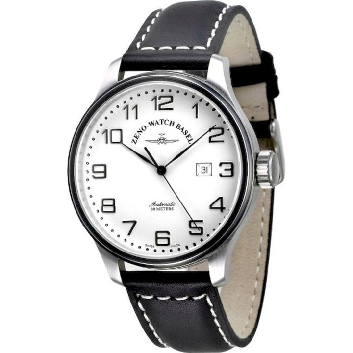 Ceas Barbatesc, Zeno-Watch, Seria e2, Alb