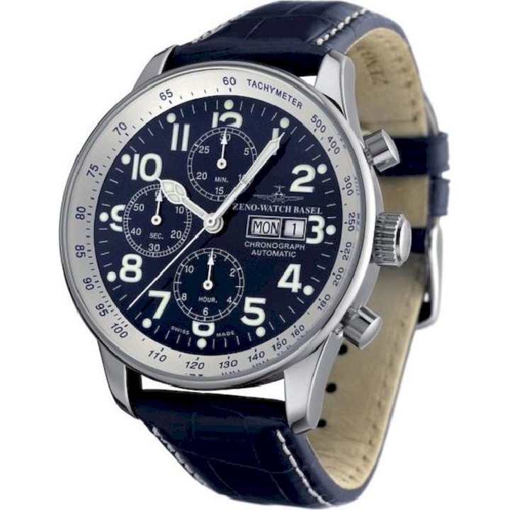 Férfi karóra, Zeno-Watch, P557TVDD-b4, kék
