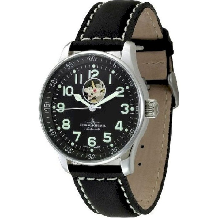Ceas Barbatesc, Zeno-Watch, P554U-a1, Negru