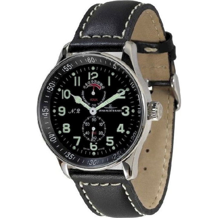Мъжки часовник, Zeno-Watch, P701-a1, черен