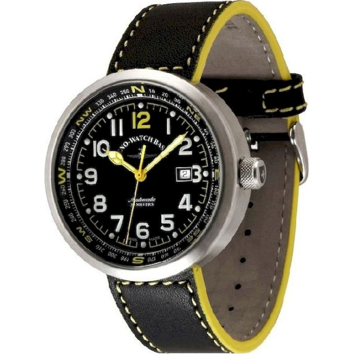 Ceas Barbatesc, Zeno-Watch, B554-a19, Negru