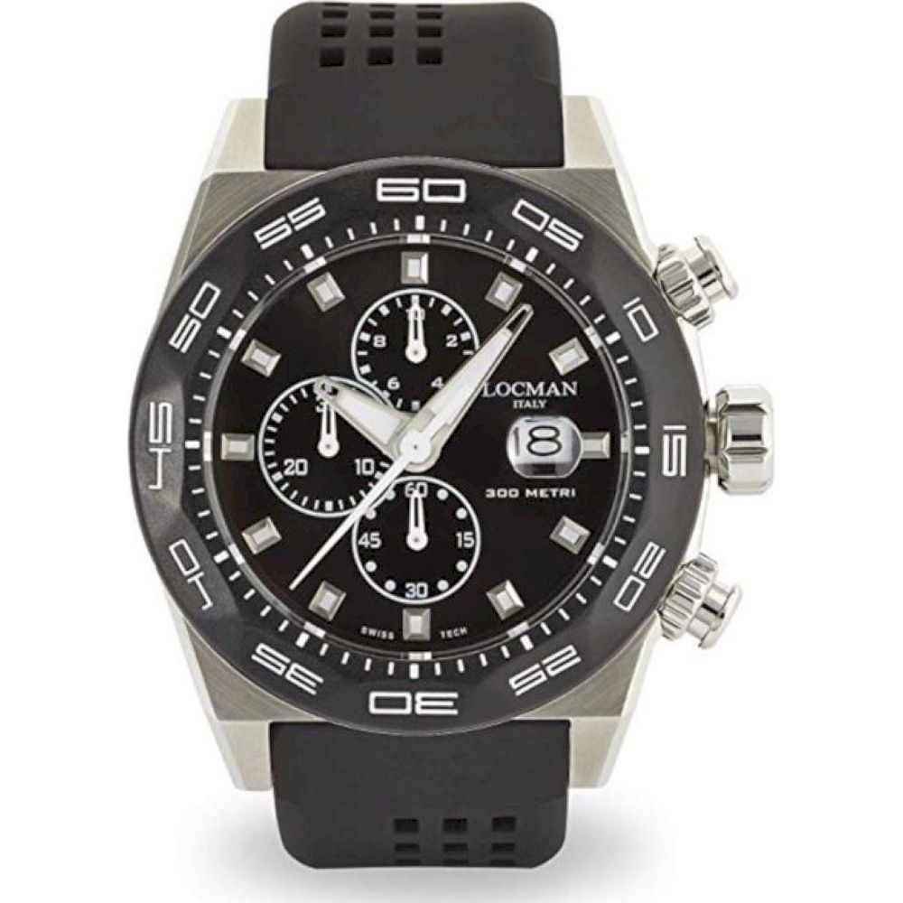 Ceas Barbatesc, Locman, 0217V1-0KBKNKS2K, Negru