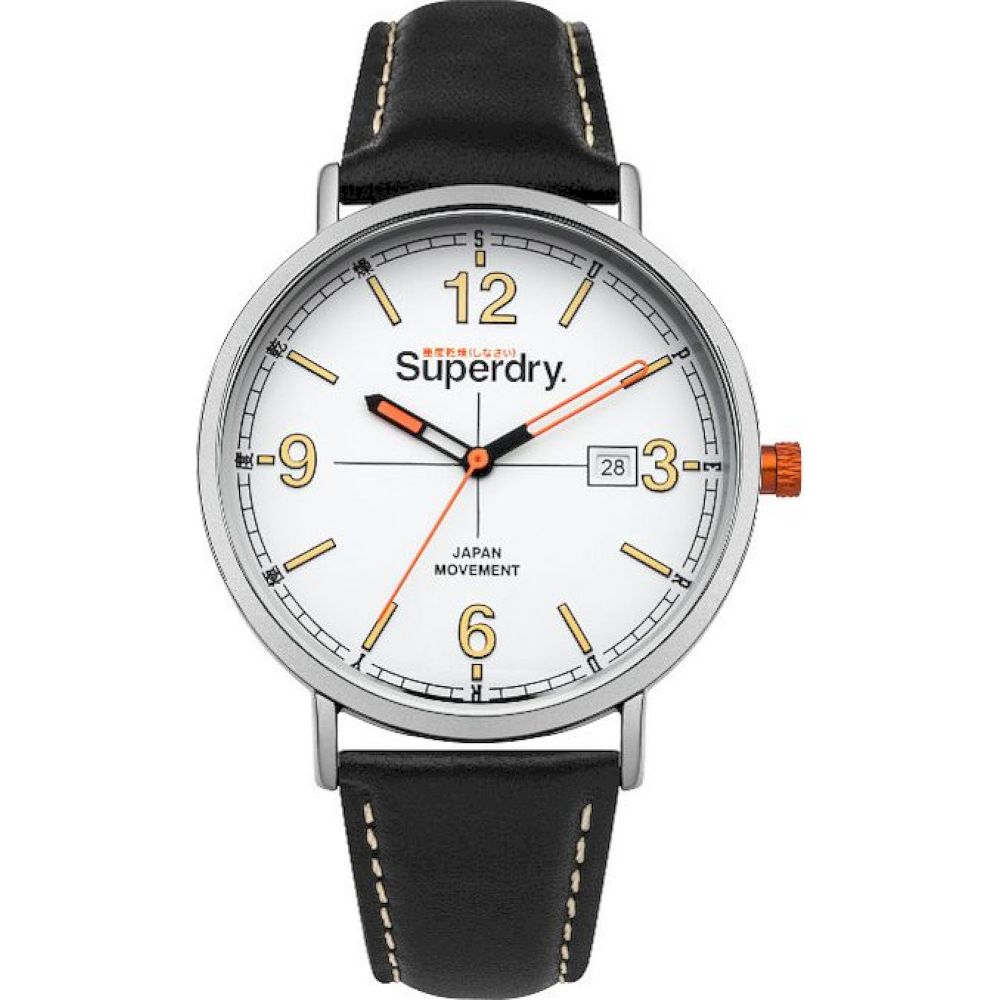 Ceas Barbatesc, Superdry, SYG190B, Negru