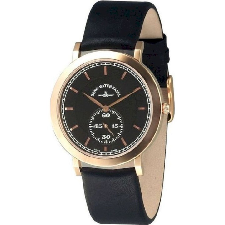 Férfi karóra, Zeno-Watch, 6703Q-Pgr-f1, fekete