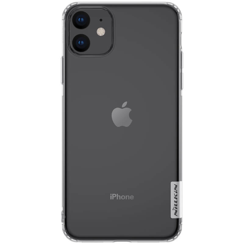 Husa din silicon Nillkin pentru Apple iPhone 11, alb transparent