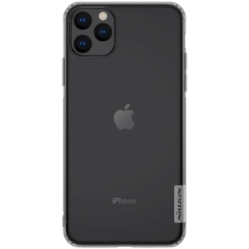 Husa din silicon Nillkin pentru Apple iPhone 11 Pro Max, negru transparent