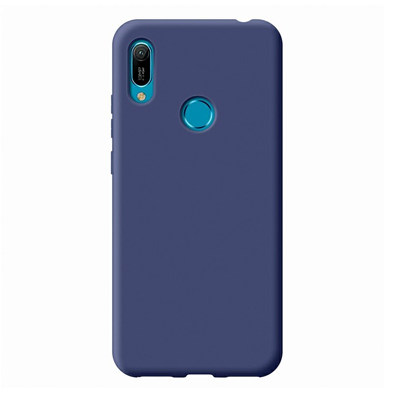 Husa carcasa Bibilel high quality, bumper slim din TPU, capac de protectie, pentru Huawei Y6 2019, Bleumarin, BBL1064