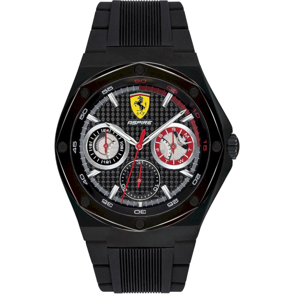 Ceas Barbatesc, Scuderia Ferrari, 0830538, Negru