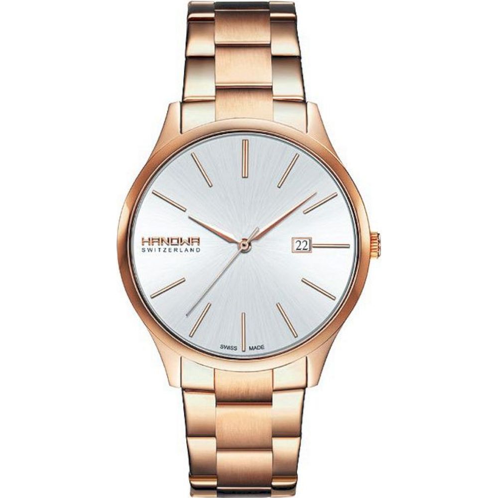 Ceas Barbatesc, Hanowa, 16-5075.09.001, Rosegold