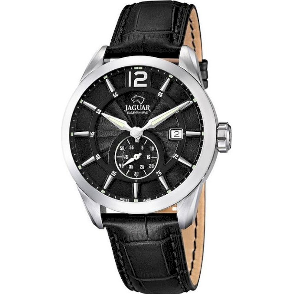 Ceas Barbatesc, Jaguar, J663-4, Negru