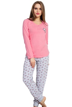 Pijama Dama Vienetta, Model Fun Smile & Happiness Pijama Dama Vienetta, Model Fun Smile & Happiness