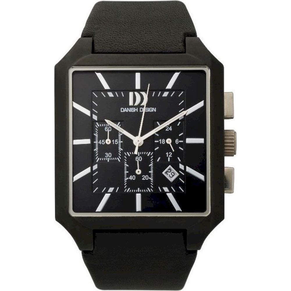 Ceas Barbatesc, Danish Design, IQ13Q816, Negru, Argintiu