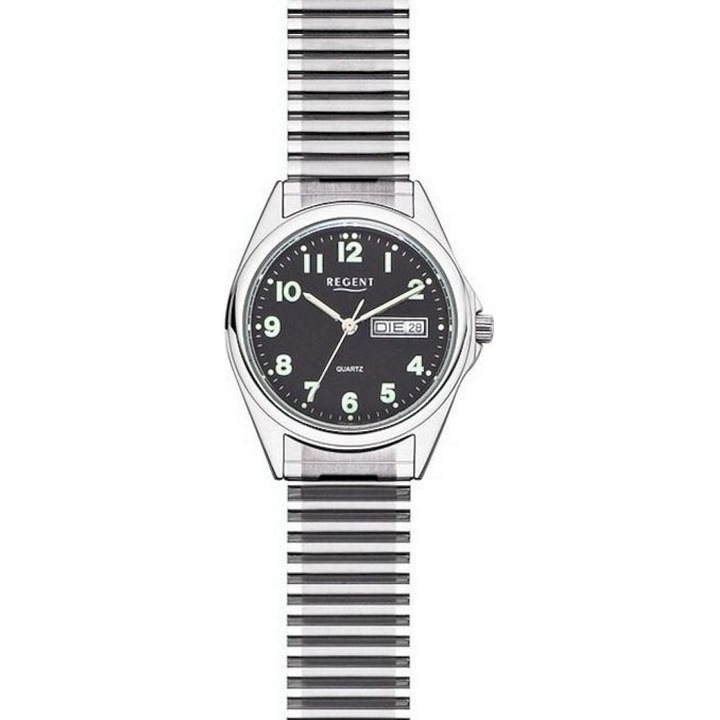 Férfi karóra, Regent, F-291, ezüst