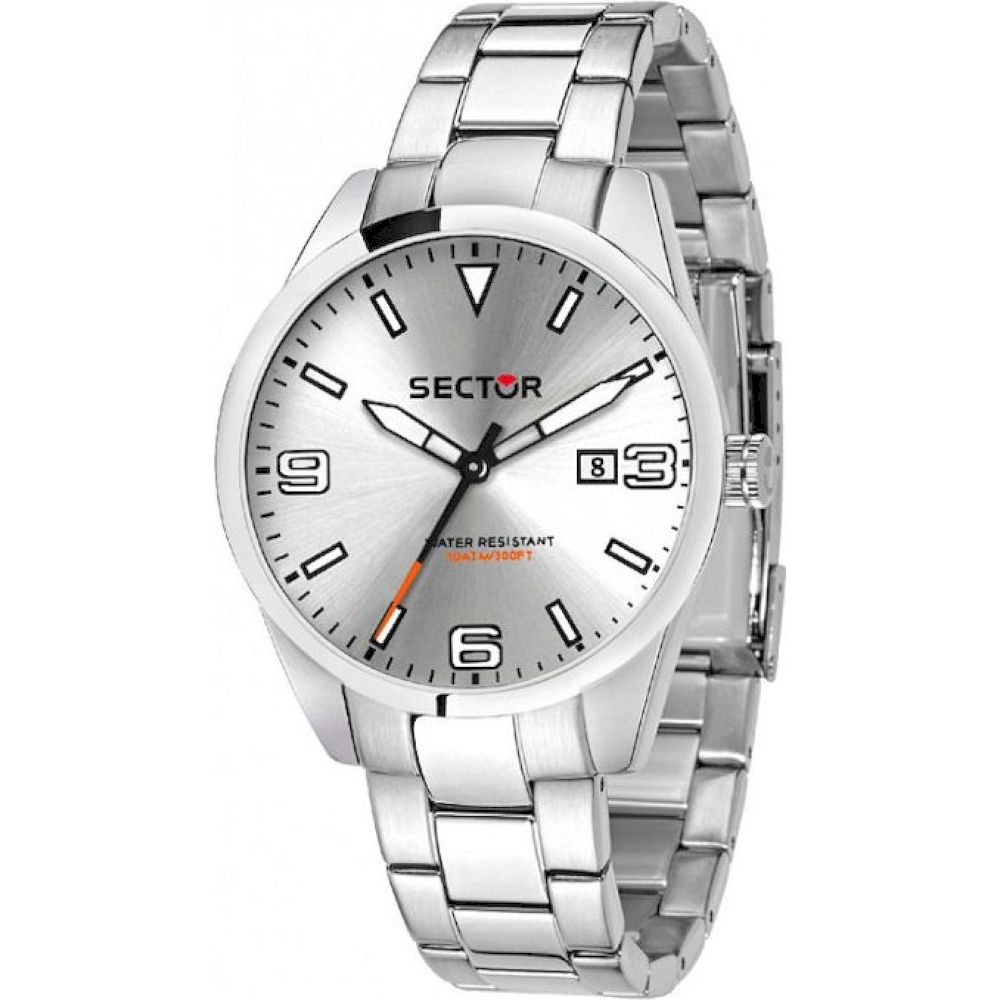 Ceas Barbatesc, Sector, R3253486008, Argintiu