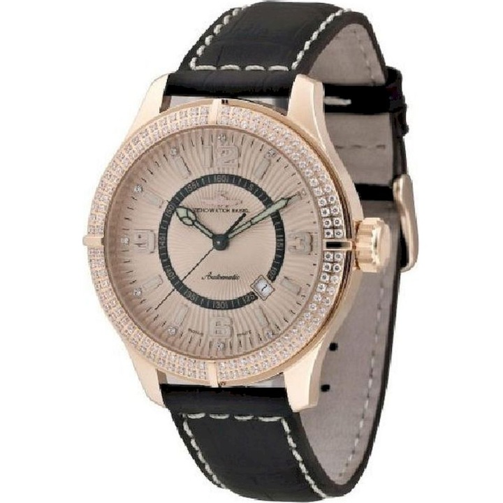 Ceas Barbatesc, Zeno-Watch, 8854-Pgr-h9, Negru