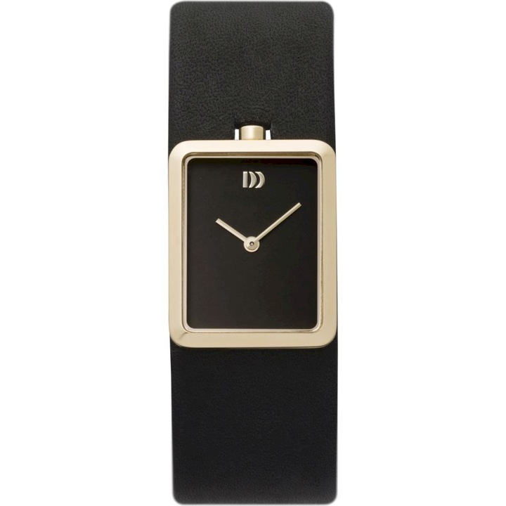 Női karóra, dán design, IV10Q868, fekete