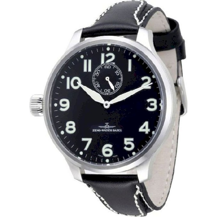 Мъжки часовник, Zeno-Watch, 9558SOS-12Left-a1, черен
