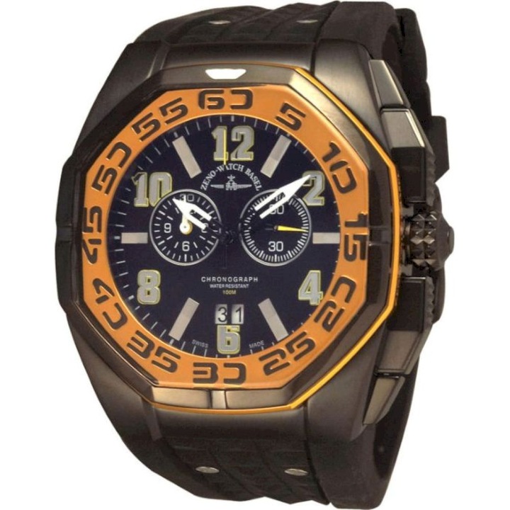 Férfi karóra, Zeno-Watch, 4541-5020Q-a19, fekete