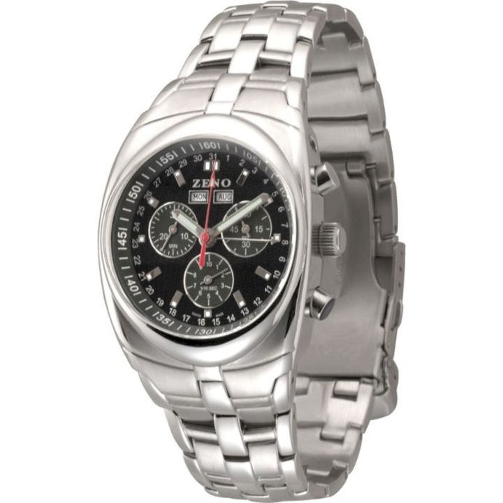 Férfi karóra, Zeno-Watch, 294Q-d1M, Ezüst