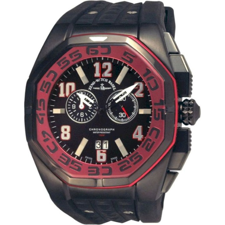 Férfi karóra, Zeno-Watch, 4541-5020Q-a17, fekete