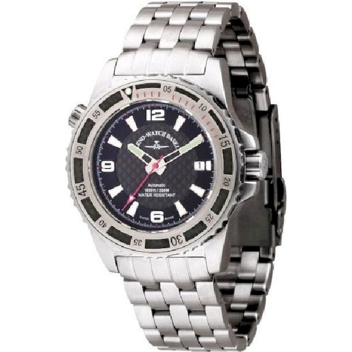 Ceas Barbatesc, Zeno-Watch, 6427-s1-7, Argintiu