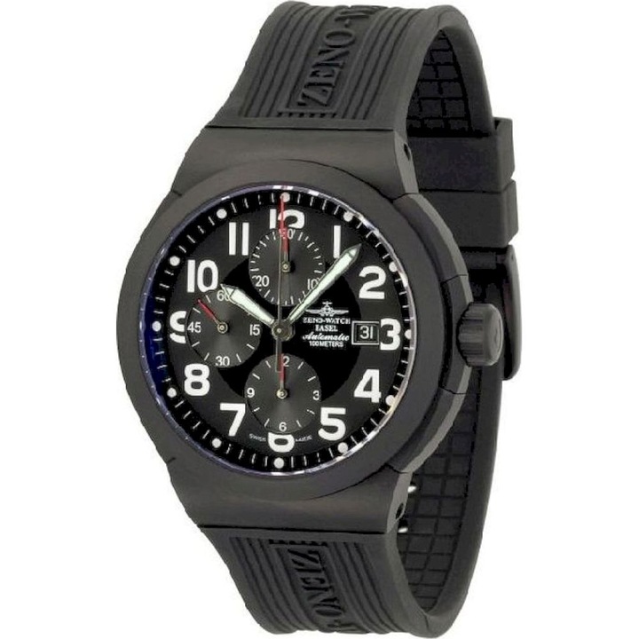Férfi karóra, Zeno-Watch, 6454TVD-bk-a1, fekete