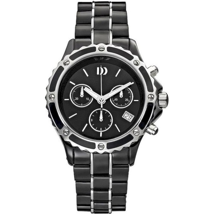 Női karóra, dán design, IV63Q961, fekete