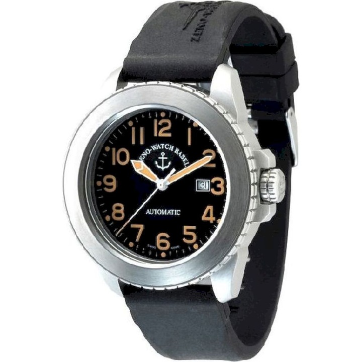Ceas Barbatesc, Zeno-Watch, 6412-a15, Negru