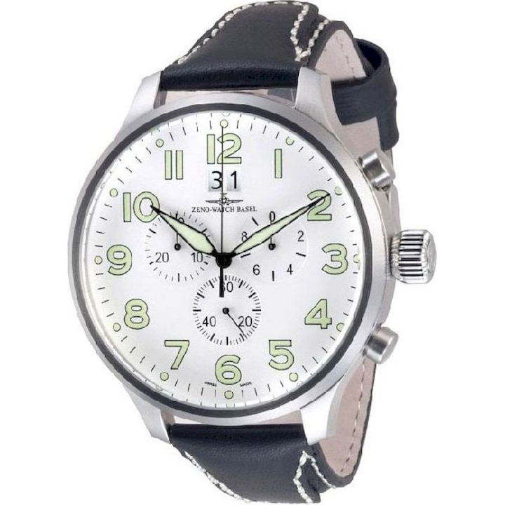 Férfi karóra, Zeno-Watch, 6221-8040Q-a2, fekete