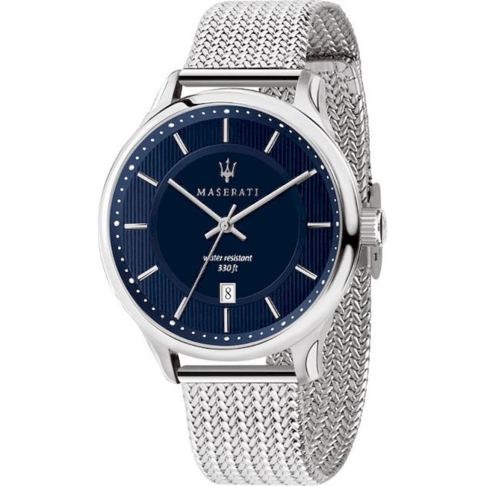 Ceas Barbatesc, Maserati, R8853136002, Argintiu