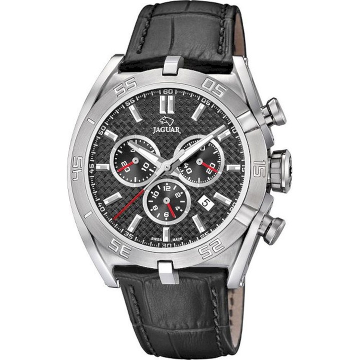 Ceas Barbatesc, Jaguar, J857/3, Gri