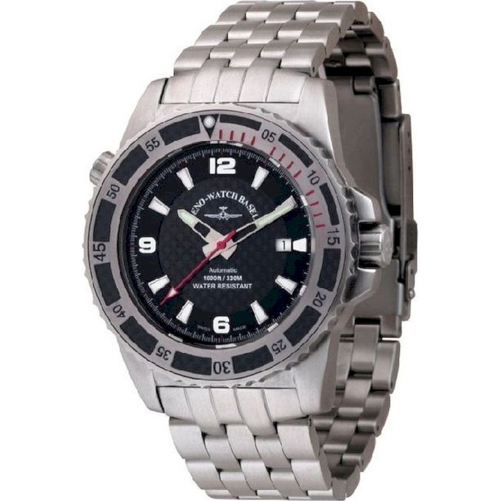 Ceas Barbatesc, Zeno-Watch, 6478-s1-7M, Argintiu