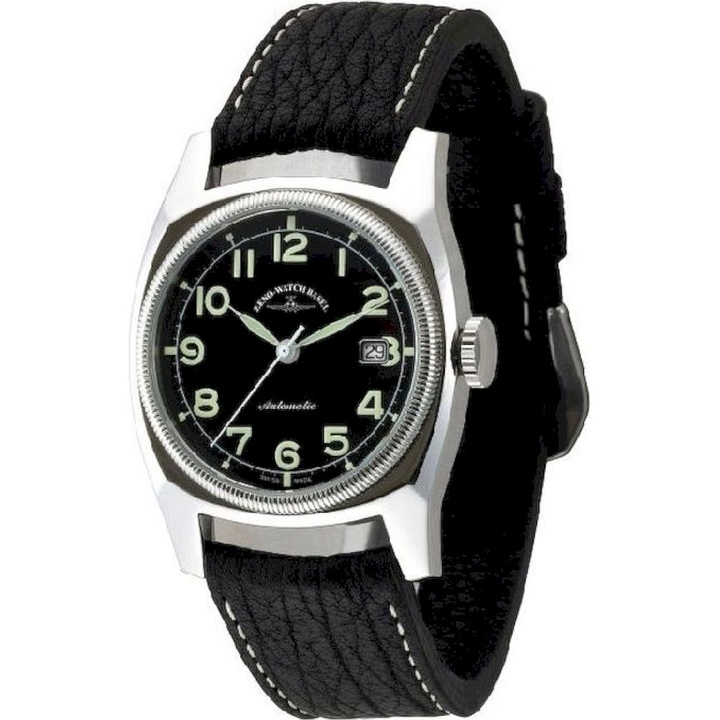 Ceas Barbatesc, Zeno-Watch, 6164-a1, Negru