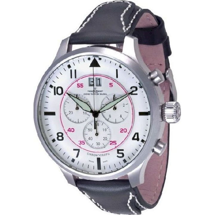 Férfi karóra, Zeno-Watch, 6221N-8040Q-a2, fekete