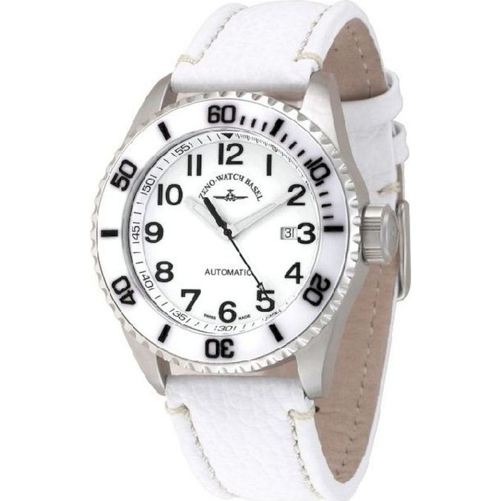 Ceas Barbatesc, Zeno-Watch, 6492-i2-2, Alb