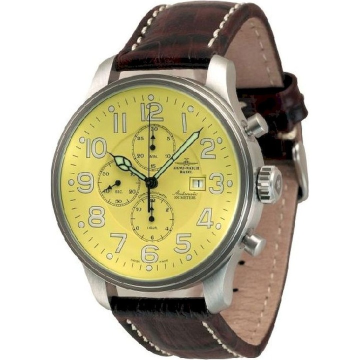 Ceas Barbatesc, Zeno-Watch, 10557TVD-a9, Maro