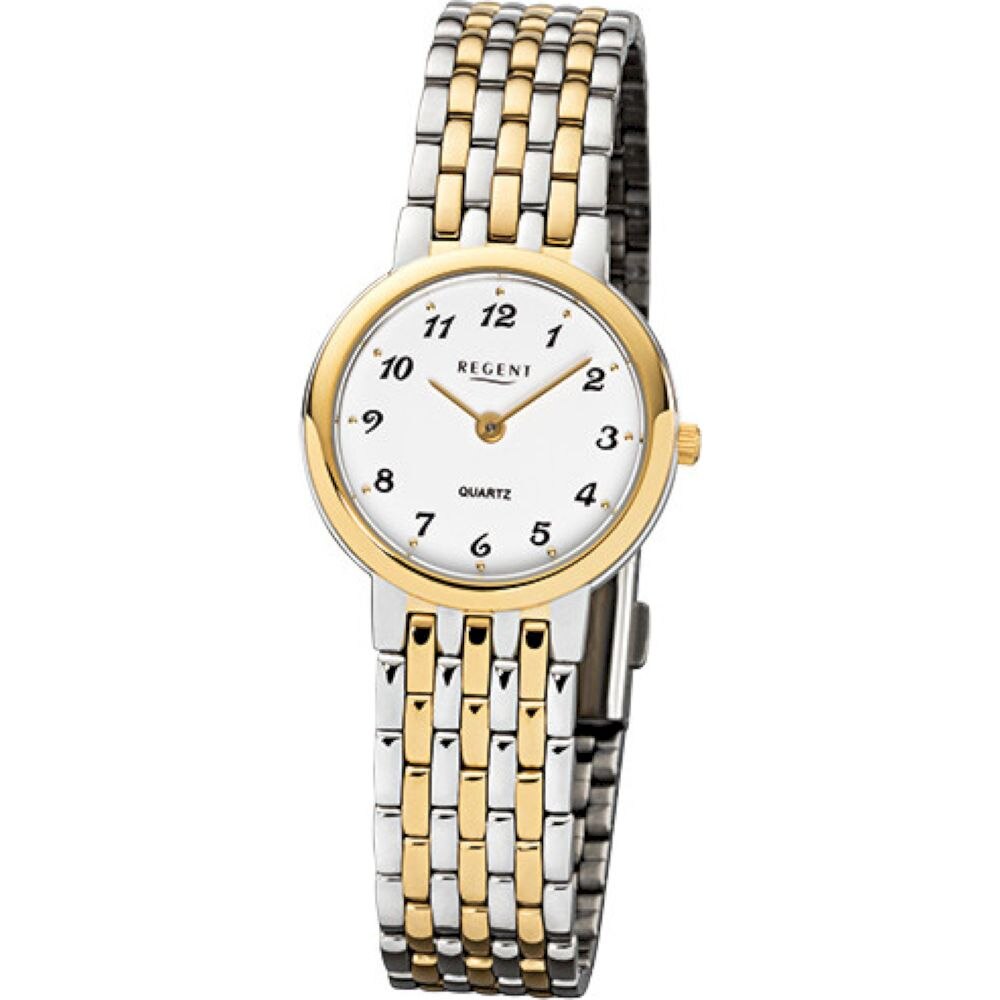 Ceas Dama, Regent, F-1048, Aur, Argintiu